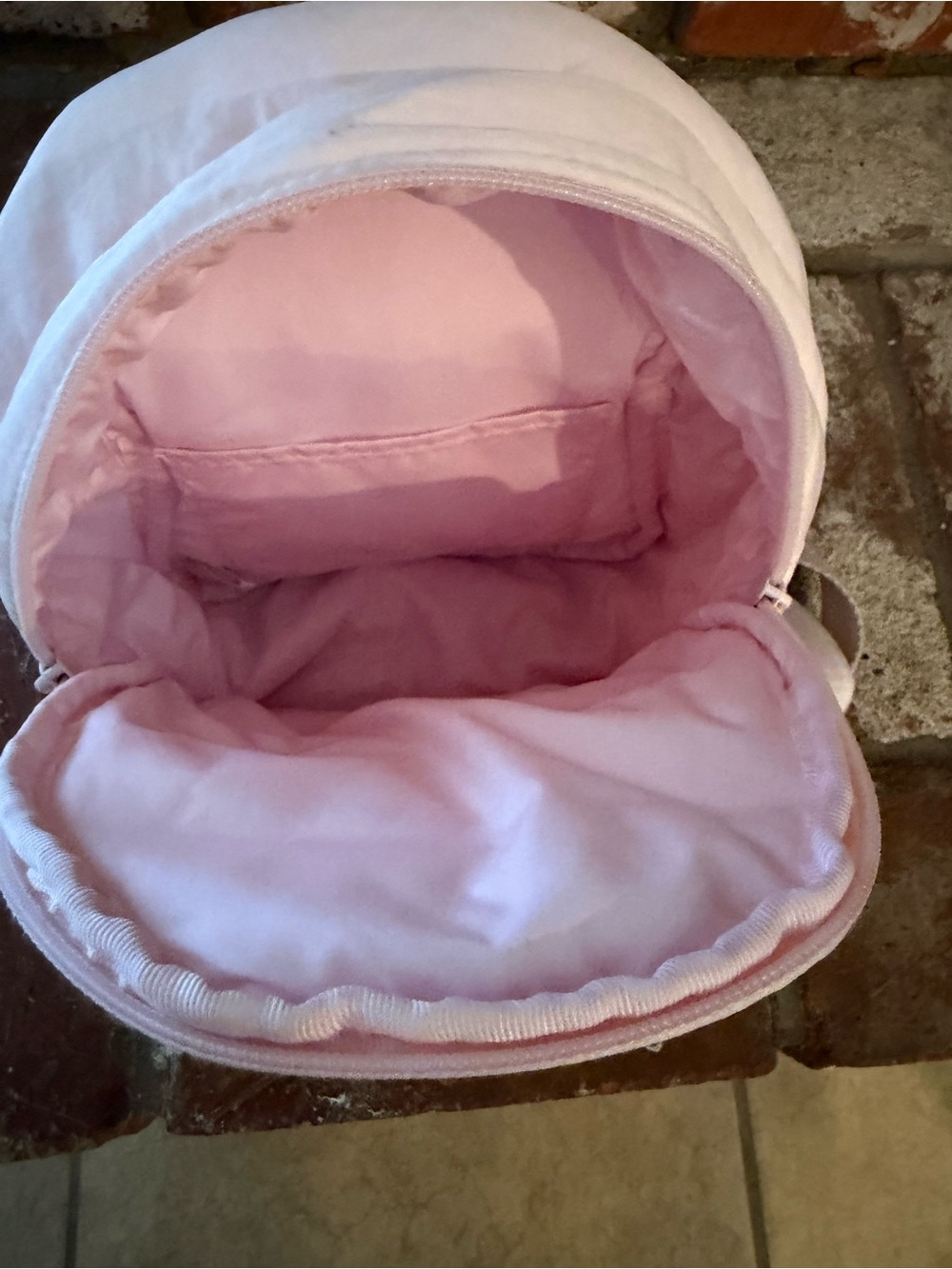 PINK Victoria's Secret Quilted Mini Backpack — Light Pink - Picture 6 of 8
